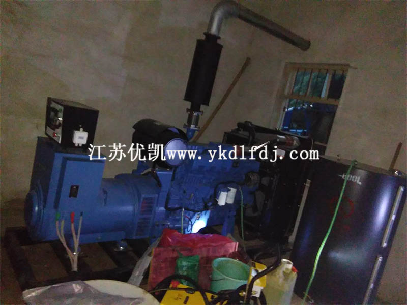 2020年5月9日，200KW玉柴發(fā)電機(jī)組交付玉林北流某工廠使用