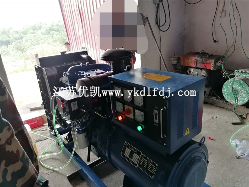 2020年7月13日，50KW玉柴發(fā)電機組交付廣西貴港某養(yǎng)殖場使用