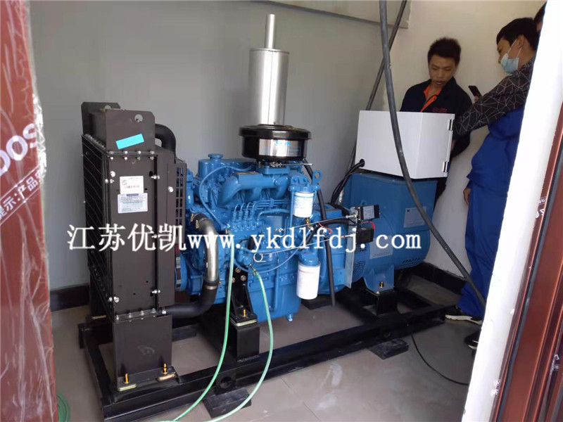 2021年10月26日，玉柴30KW自動(dòng)化柴油發(fā)電機(jī)組交付石油公司使用